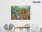 Figured'Art Paint by Numbers Kit for Adults Birds On A Fence 16"x20" - Craft Art Painting DIY Kit Rolled Canvas without frame